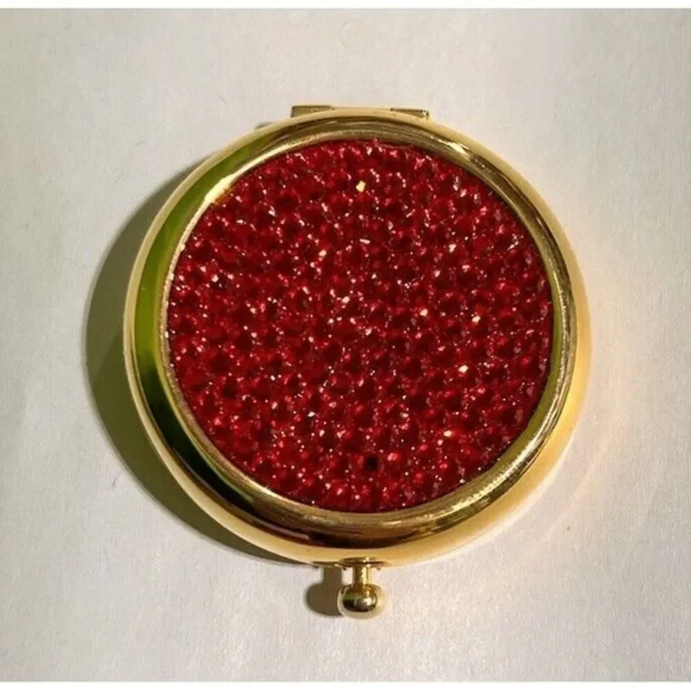 Estee Lauder Vintage Ruby Red BlushLights Cheek Color Compact‎ Pearl Shimmer New